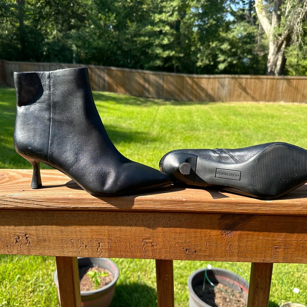 Leather Booties - image 5